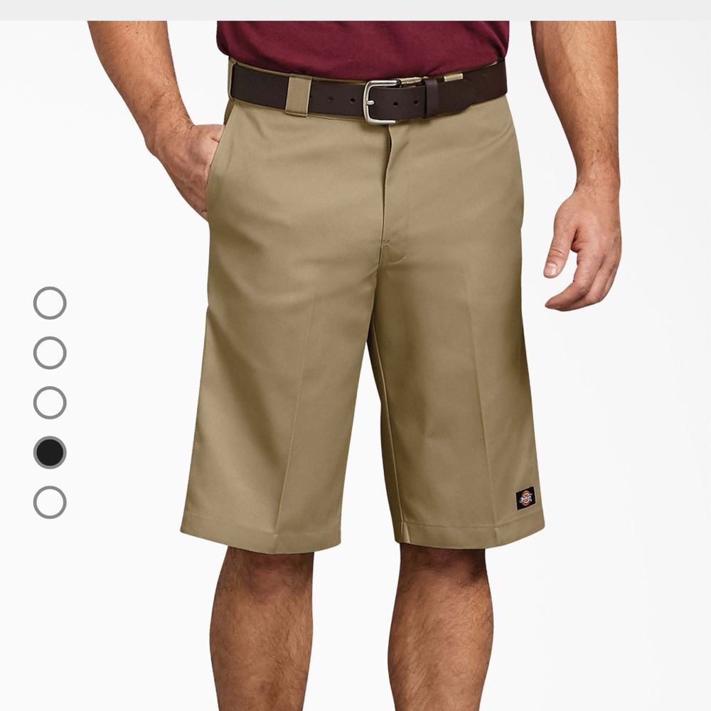 Dickies Relaxed Fit Multi-Use Pocket Work Shorts, Khaki
